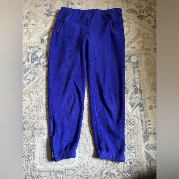 LL Bean fleece joggers - Picture 1 of 3